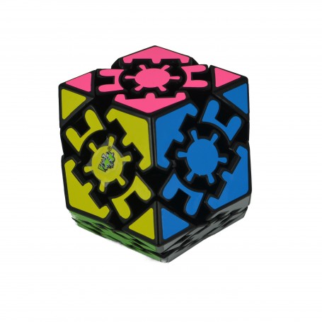 Engrenagem Dodecaedro Rhombic Preto - LanLan Cube