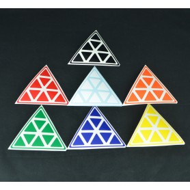 Pyraminx de adesivos Kubekings - 1
