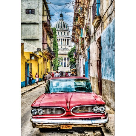carro Puzzles Educa em Havana 1000 Peças - Puzzles Educa