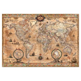 Puzzles Educa Mapa do Mundo 1000 Peças - Puzzles Educa