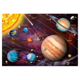 Puzzles Educa Neon Solar System 1000 Peças Puzzles Educa - 1