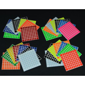 9x9 de adesivos Z Kubekings - 1