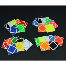 Skewb de adesivos Z Kubekings - 1
