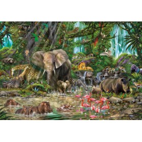 Educa African Jungle Puzzle 2000 Peças - Educa Puzzles