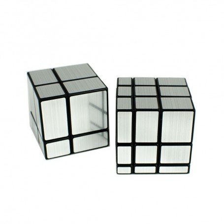 Cube Mirror Pack 2x2 + 3x3 Prata - Shengshou cube