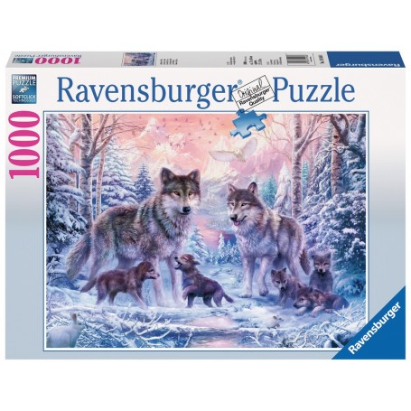 Puzzle Ravensburger lobos de artico de 1000 peças - Ravensburger