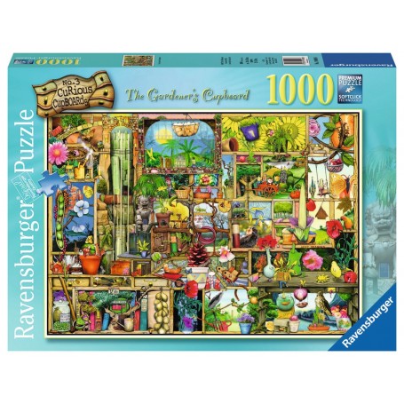 Puzzle Ravensburger o guarda-roupa do jardineiro de 1000 peças - Ravensburger