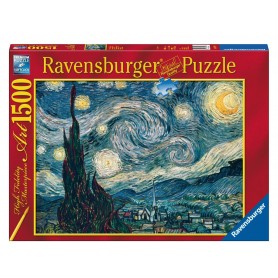 Puzzle Ravensburger Van Gogh: Noite Estrelada de 1500 Peças Ravensburger - 1