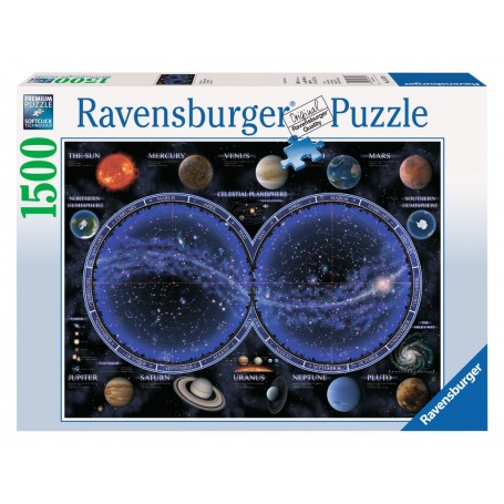 Puzzle Planisfério Celestial Ravensburger 1500 peças - Ravensburger