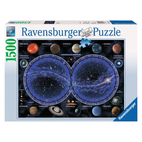 Puzzle Ravensburger Planisferio Celestial de 1500 peças - Ravensburger