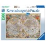 Puzzle Ravensburger Mapa do mundo 1594 com 1500 peças - Ravensburger