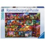 Puzzle Ravensburger Mundo Milagroso de Peças de 2000 - Ravensburger