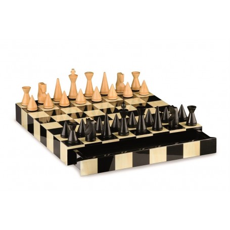 Tabuleiro de Xadrez de Madeira - Wooden Chess Board 