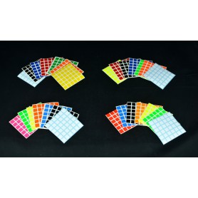 6x6 v-cube de adesivos Z - Kubekings