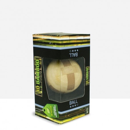 Puzzle Bola de Bambu 3D - 3D Bamboo Puzzles