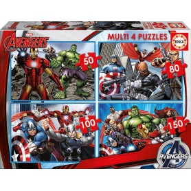 Puzzle Educa Os Vingadores Multi Progressistas Puzzles Educa - 1