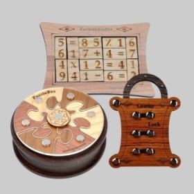 Siebenstein Spiele: Puzzles de alta qualidade na Kubekings