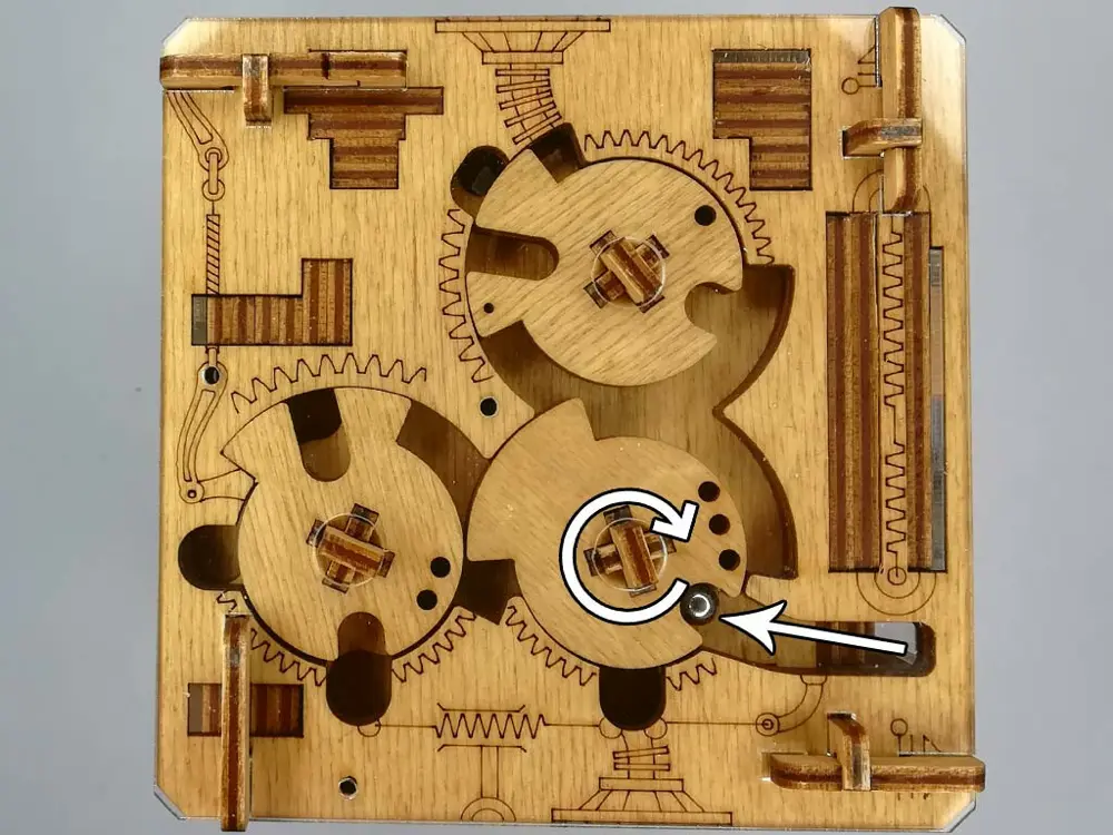 O Labirinto de Cambridge – Repor – Repor o cluebox