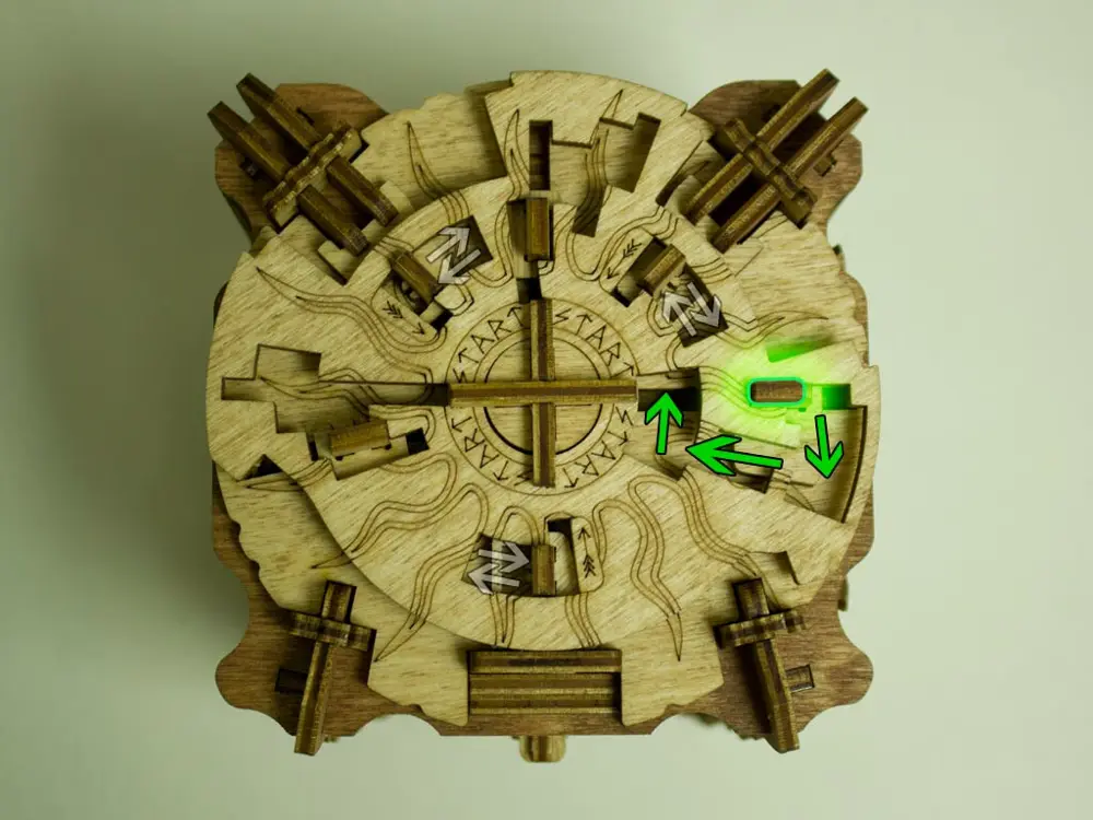 A Prova de Camelot – Pistas – Enigma 1 (a mesa redonda) – Solução