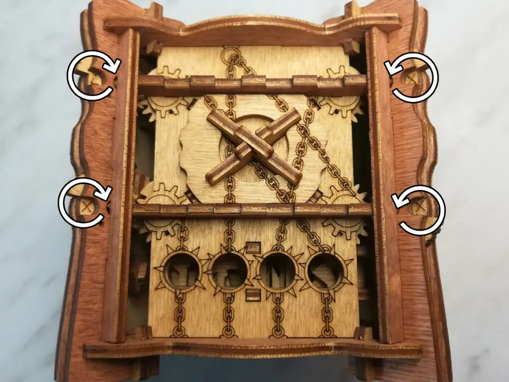 A Prova de Camelot – Repor – Repor o cluebox