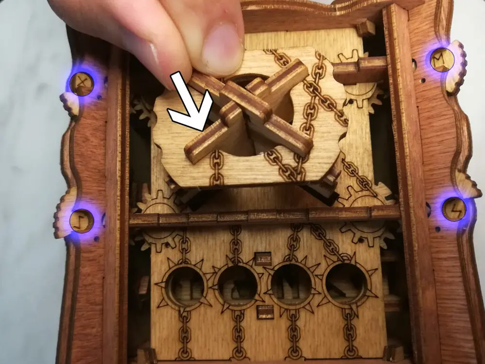A Prova de Camelot – Repor – Repor o cluebox