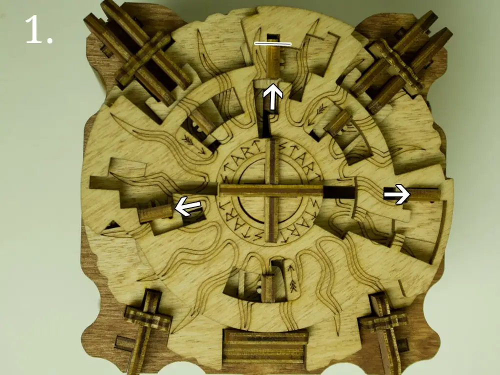 A Prova de Camelot – Pistas – Enigma 1 (a mesa redonda) – Solução