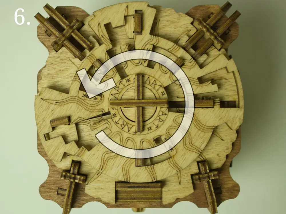 A Prova de Camelot – Pistas – Enigma 1 (a mesa redonda) – Solução