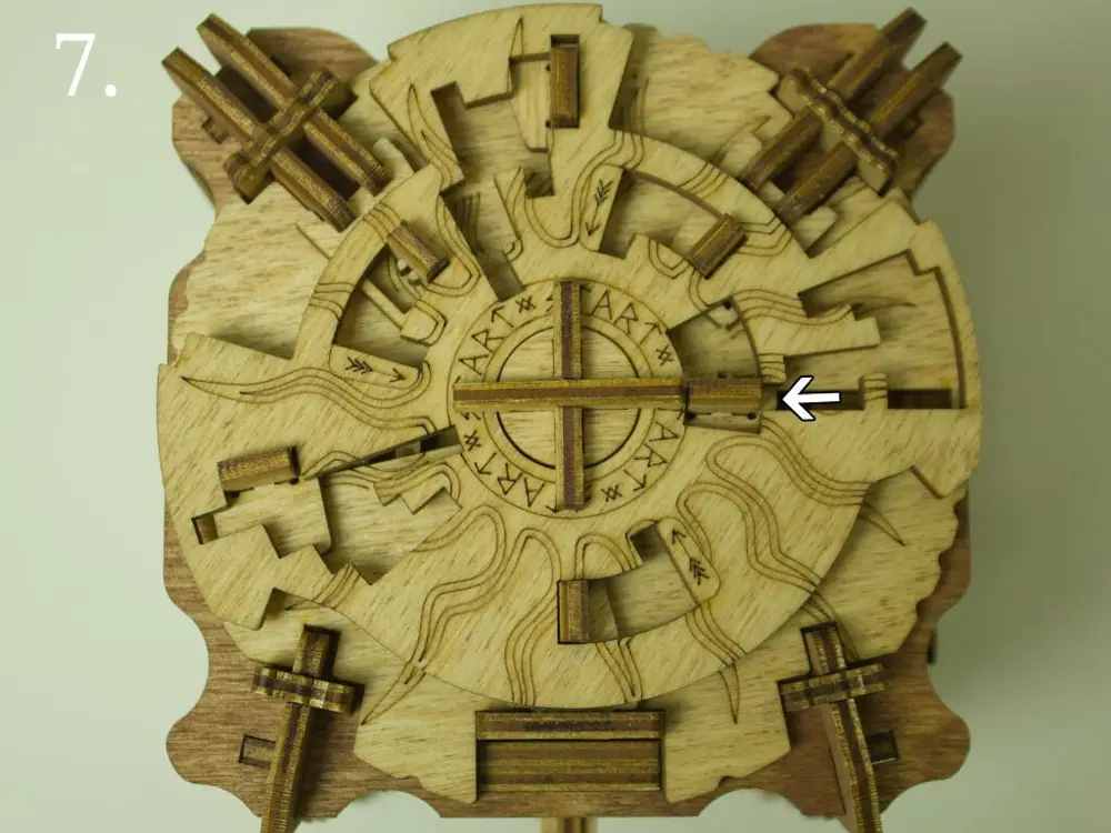 A Prova de Camelot – Pistas – Enigma 1 (a mesa redonda) – Solução