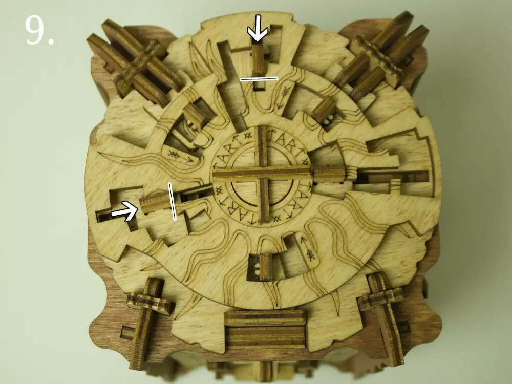 A Prova de Camelot – Pistas – Enigma 1 (a mesa redonda) – Solução