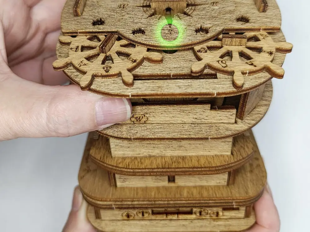 O Cacifo de Davy Jones – Repor – Montar de novo o cluebox