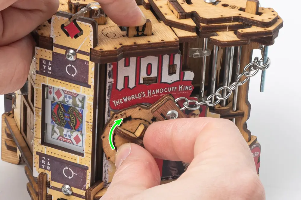 Houdini's Magic Escape – Enigma 4 – Solução