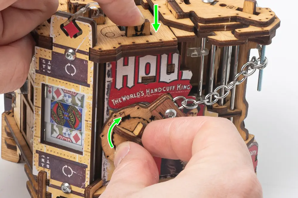 Houdini's Magic Escape – Solução