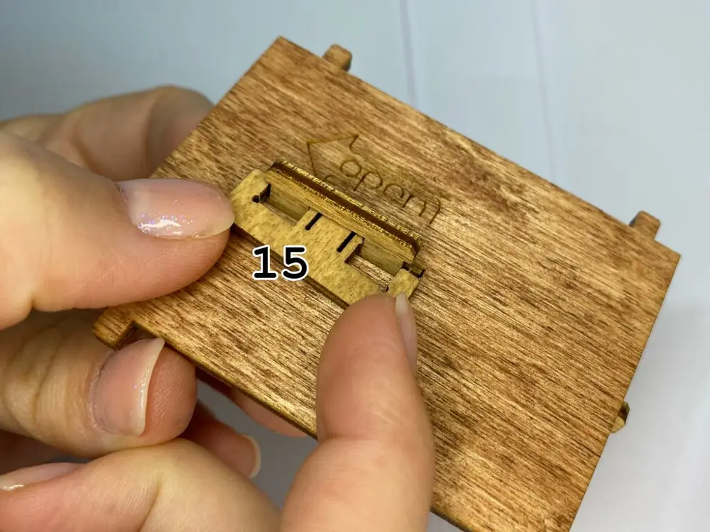 New Year Box – Montagem – Passo 4 – Monta o fundo