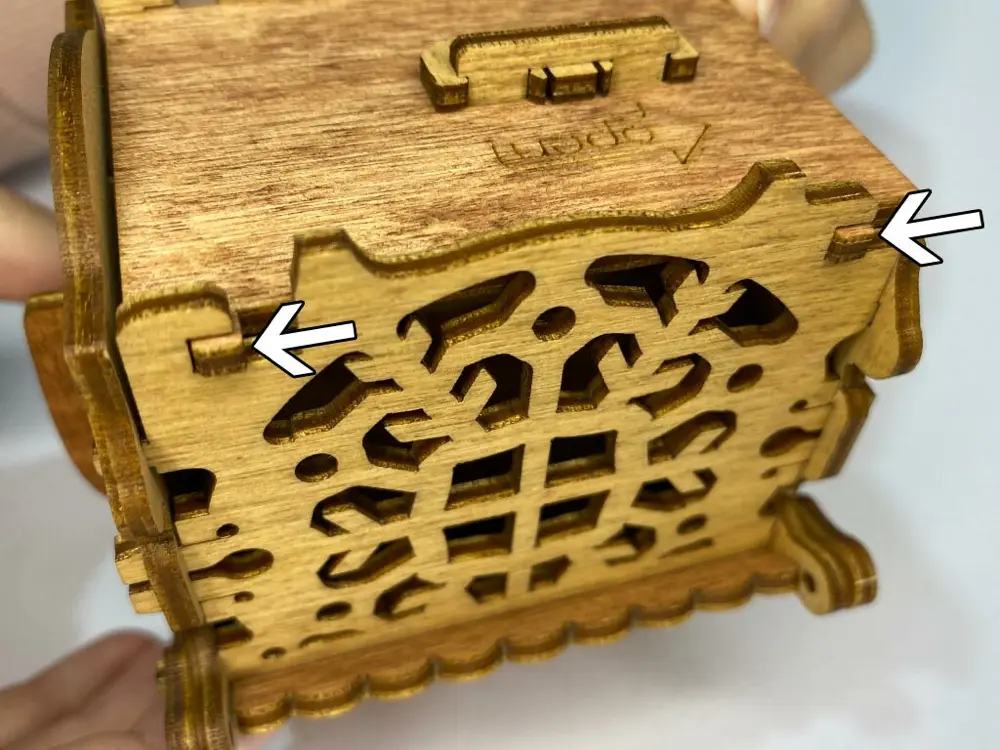 New Year Box – Montagem – Passo 4 – Monta o fundo