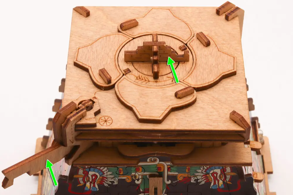 CLUEPUZZLE: A Pirâmide do Sol – Repor – Repor a Pirâmide no estado inicial