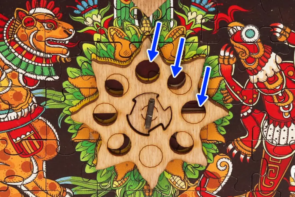 CLUEPUZZLE: A Pirâmide do Sol – Repor – Repor a Pirâmide no estado inicial