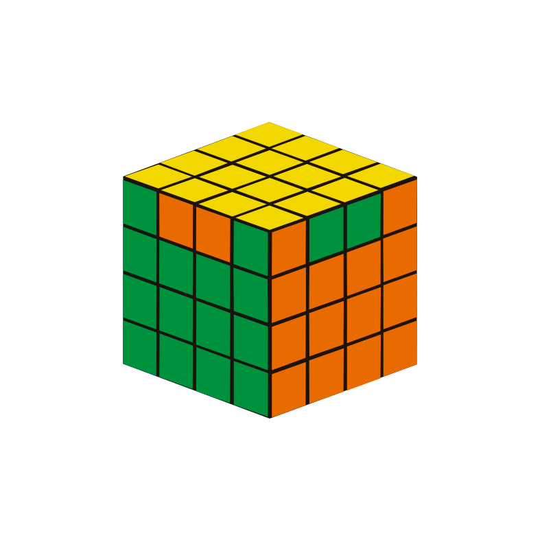 Tutorial de como resolver o cubo mágico passo 7 (última etapa) Passo 7